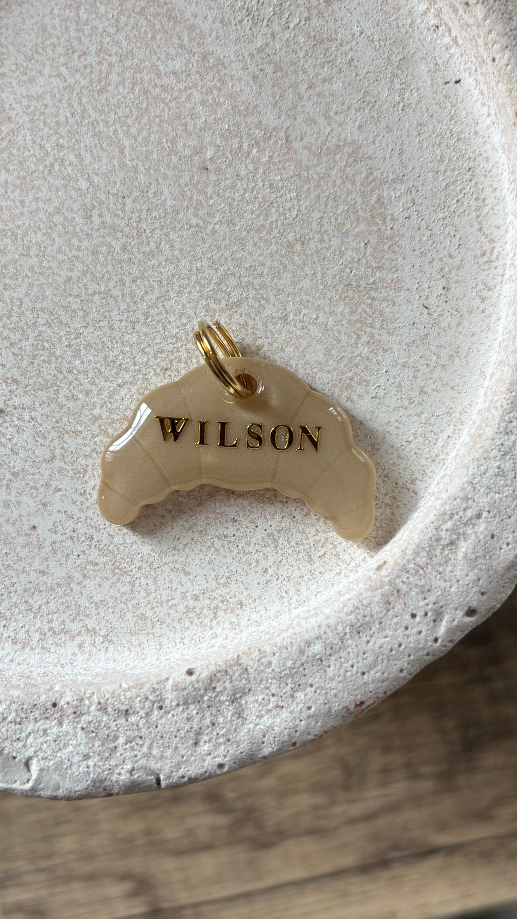 Croissant ID tag