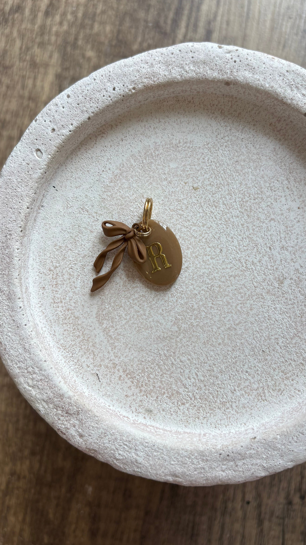 Hazel Bow ID tag