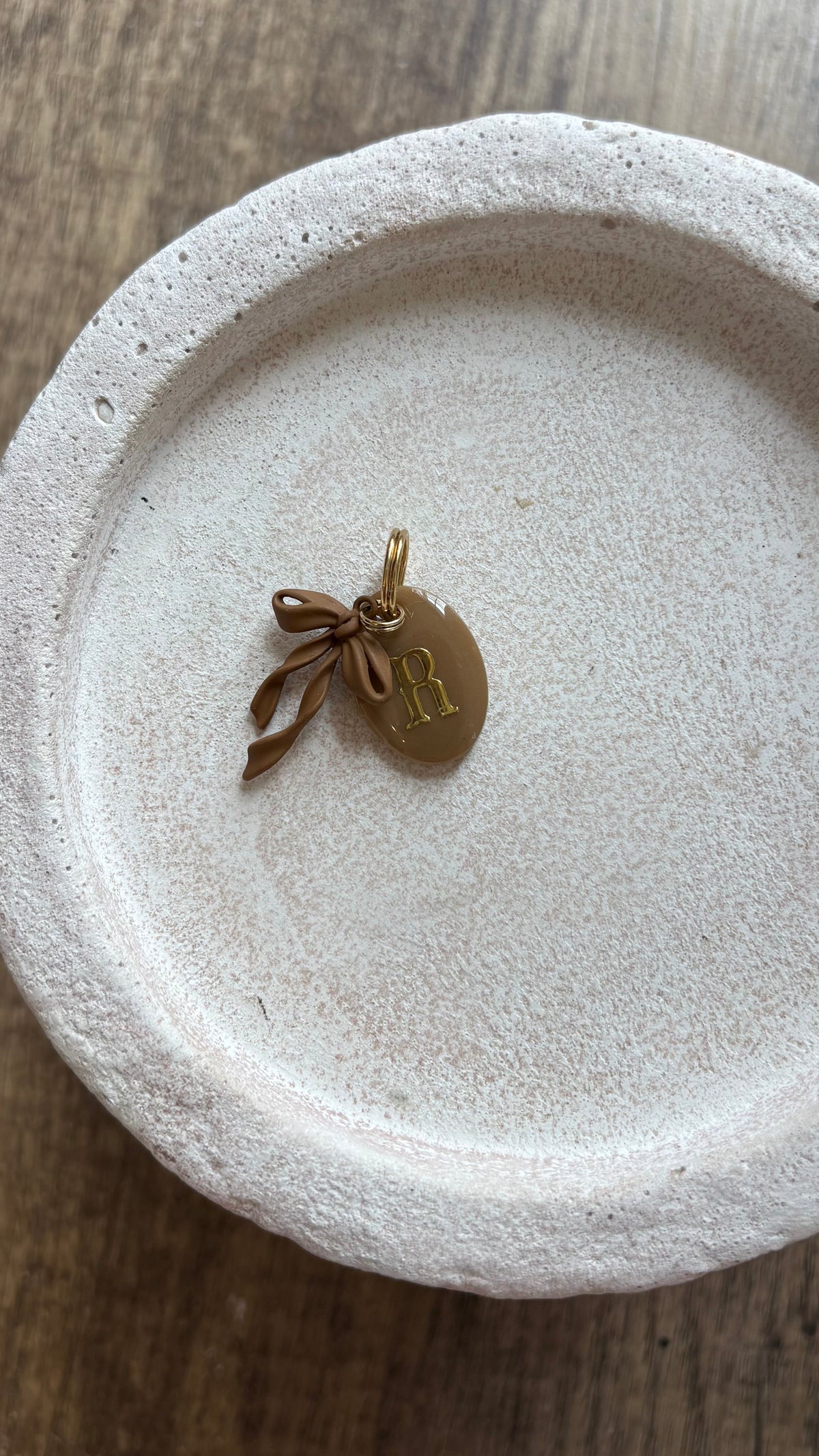 Hazel Bow ID tag
